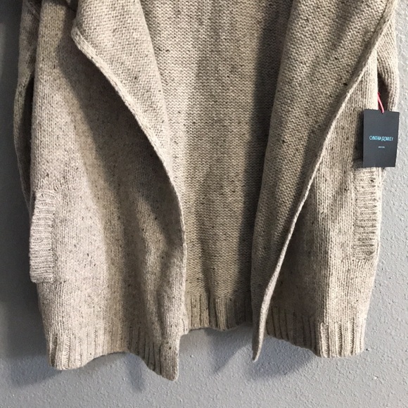 Cynthia Rowley Women Grey Cardigan - Picture 3 of 11